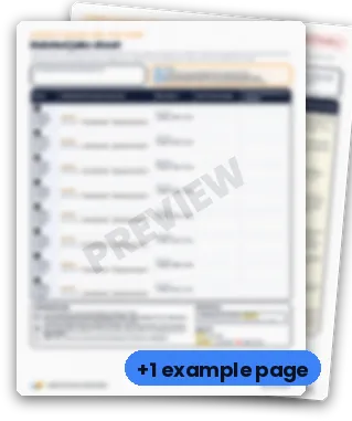 Blurred preview of the Related Jobs Sheet from Module 3, Lesson 5