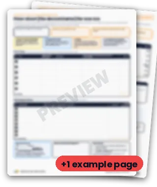 Blurred preview of the Floor Sheet from Module 4, Lesson 5