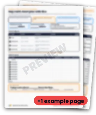 Blurred preview of the Gap Math Sheet and Ratio Line from Module 4, Lesson 6